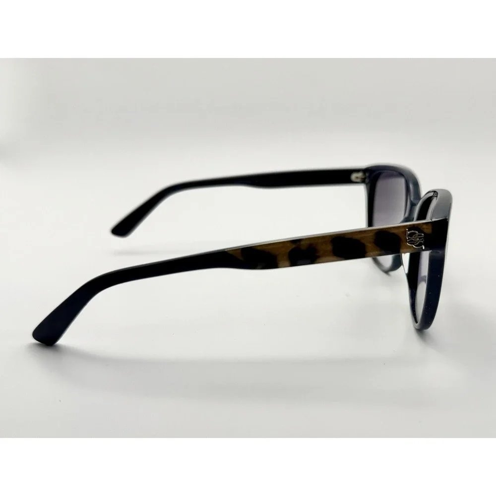 BEBE Woman's Sunglasses Temptation BB7185 Navy With Case 54-17-135‎ Pre-owned
